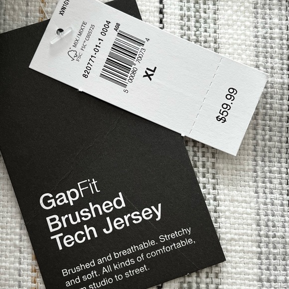 GapFit Brushed Tech Jersey Dress XL ***New*** w/ tags - Picture 2 of 10